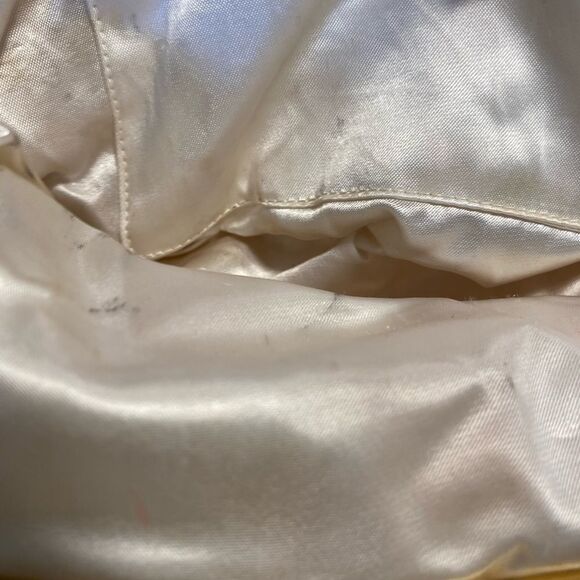 Gorgeous vntg Emson Marca white beaded cocktail - Picture 8 of 12